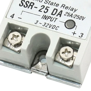 

WSFS Hot Sale Single Phase DC Control AC Solid State Relay 25A SSR-25 DA Type