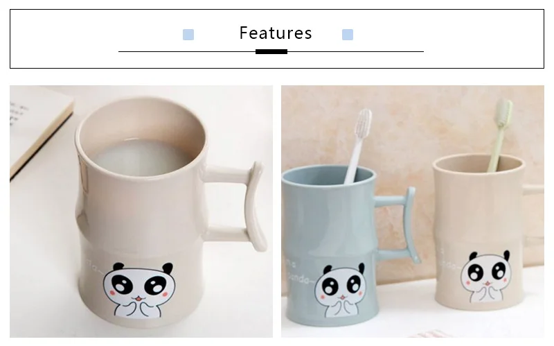 Пластиковый стакан для мытья зубов с мультяшным животным, креативный стакан для зубов, модная детская зубная паста, держатели для зубных щеток, парная кружка для чистки зубов