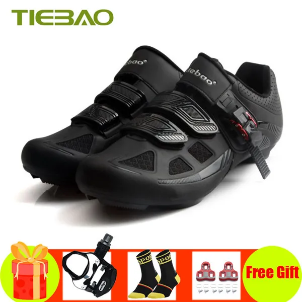 pedals for 1652 B Tiebao/Обувь для шоссейного велосипеда; sapatilha ciclismo; коллекция года; мужские SPD-SL для езды на велосипеде; обувь для езды на велосипеде; zapatillas ciclismo carretera hombre - Цвет: pedals for 1652 B