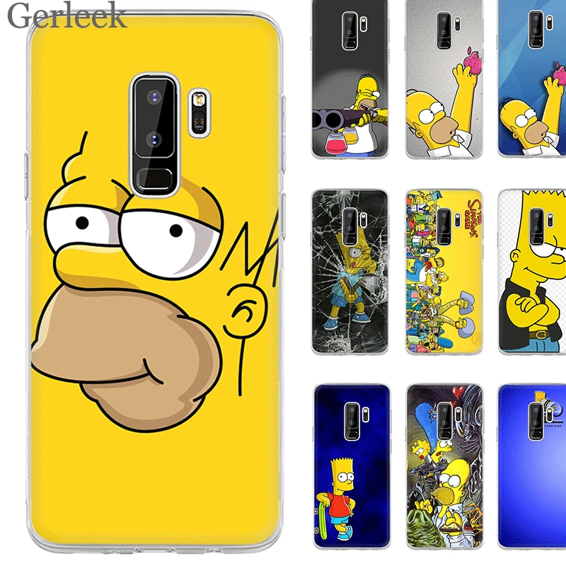 Силиконовый чехол Gerleek J. Simpson из ТПУ для samsung Galaxy S8 S9 S10E S10 Plus J3 J5 J7 S7 Edge Note 8 9