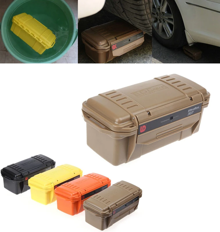 

waterproof box Shockproof Trunk outdoor drift travel kit Storage camp Airtight seal kayak survive container case fish bushcraft