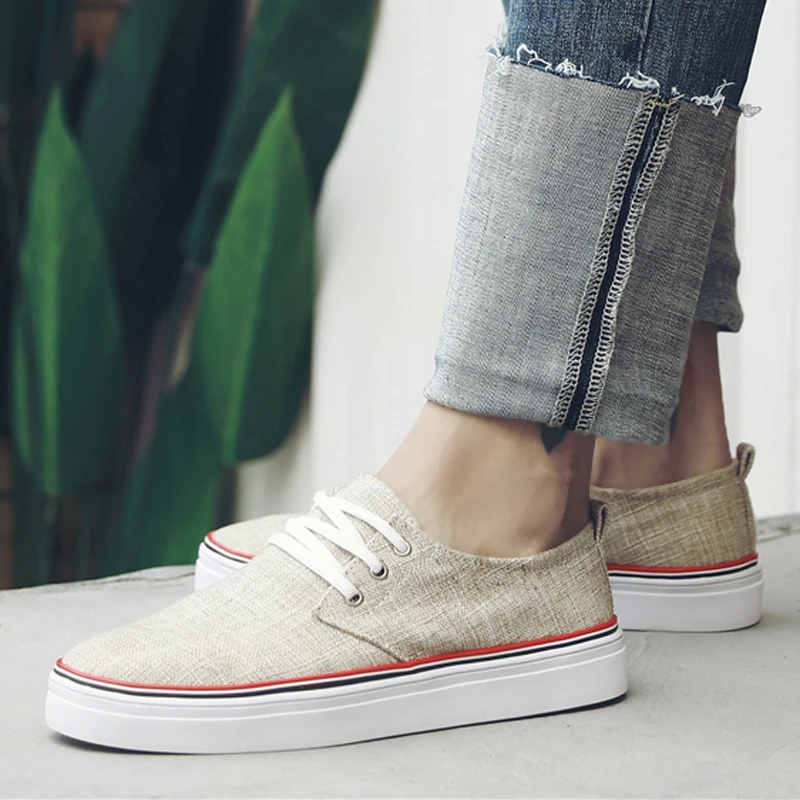 Men's Lace-up Bimuduiyu Canvas 4