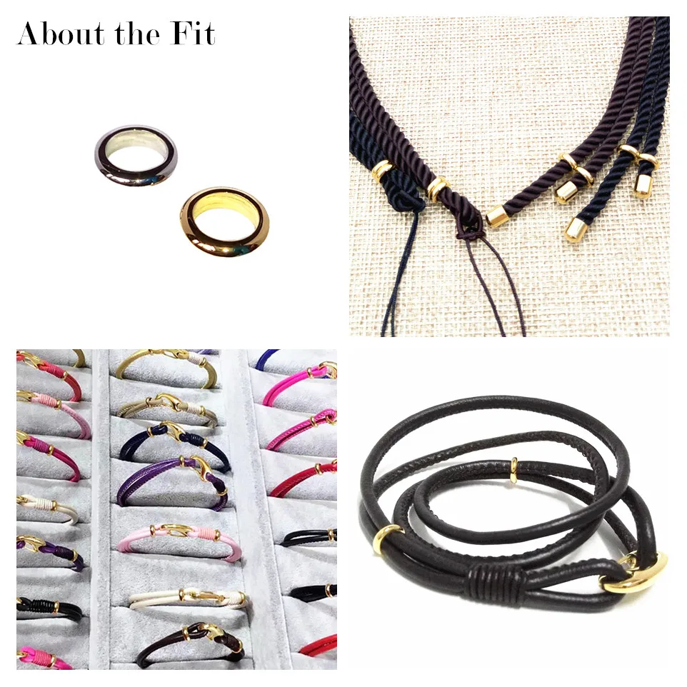 

About the Fit 10Pcs Jump Rings Split Rings 316L Stainless Steel Bead Clasp DIY Necklace Bracelet Charms Finding Buckle Connector