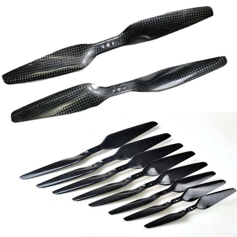 

4pcs/lot T-Motor 3K Carbon Fiber Propeller 8055 9055 1055 1155 1255 1355 1455 1555 For Tiger Motor Quadcopter (2 pair)