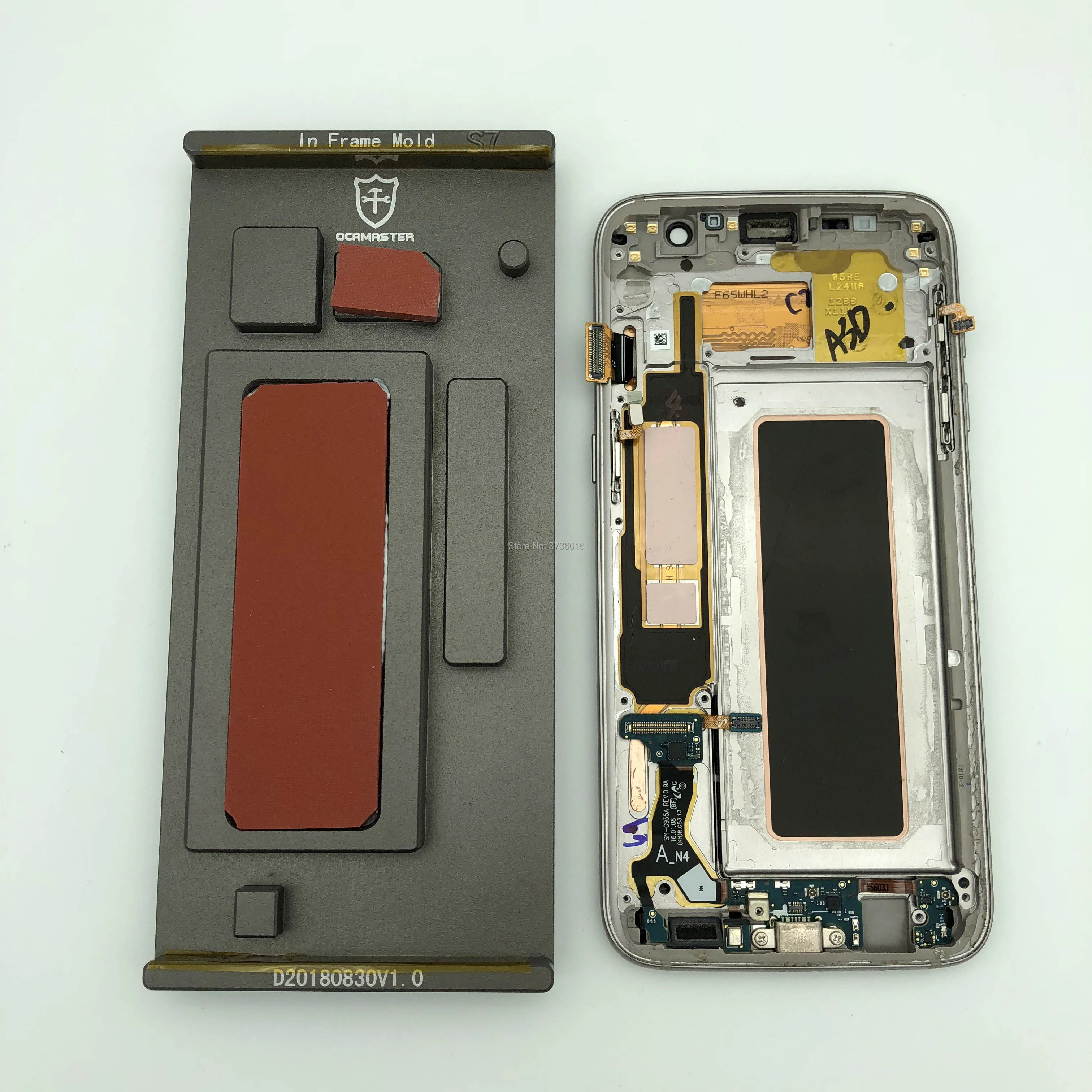 Aliexpress Buy Universal MASTER LCD laminating mold For Aliexpress Buy Universal MASTER LCD laminating mold For samsung S7 edge lcd touch screen glass in frame positioning laminating repair from Reliable