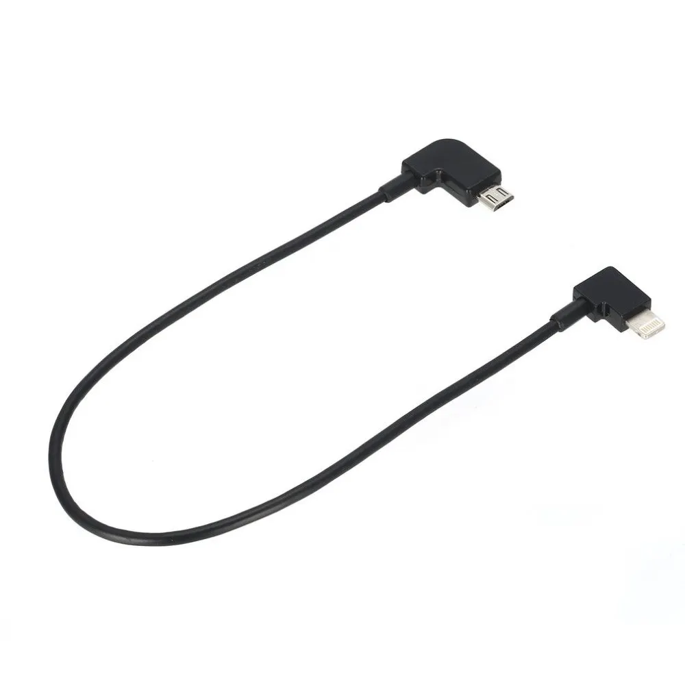 

Data Cable For DJI Spark Mavic Pro Platinum Air Controller Micro USB To Lighting Port Adapter Line For IOS iPhone Pad Tablet
