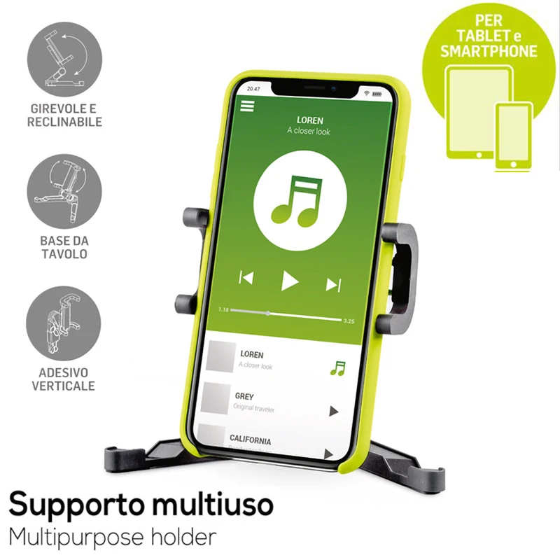 

Universal Full Motion Cell Phone Tablet PC Stand