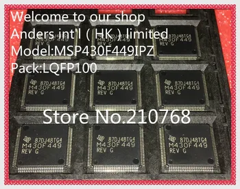 

50pcs/lot MSP430F449IPZTR MSP430F449IPZ MSP430F449 M430F449 QFP100