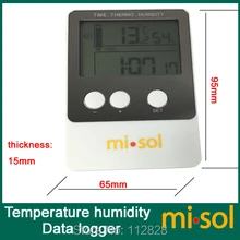10 единиц регистратора данных Температура Влажность USB Datalogger термометр Запись данных