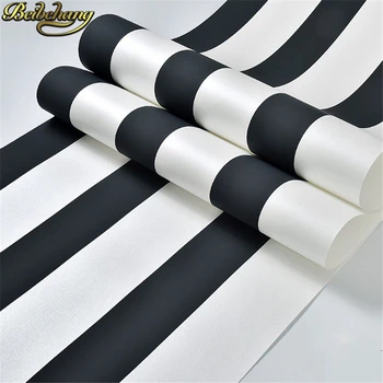 

beibehang papel de parede adesivo Modern Minimalist wall paper home decor Striped Wallpaper living room decoration wall paper