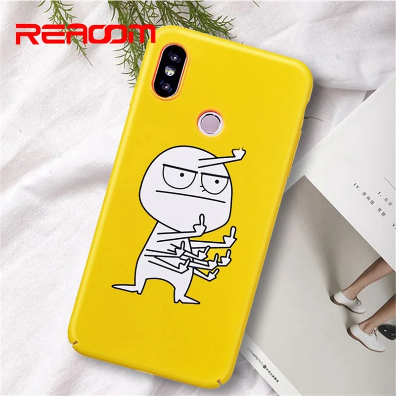 

REAOOM Fitted Case for Xiaomi Redmi Note 5 Pro Case Cute Patterned Phone Cover for Xiaomi Redmi 4X 5 Plus Mi A1 5X Luxury Coque