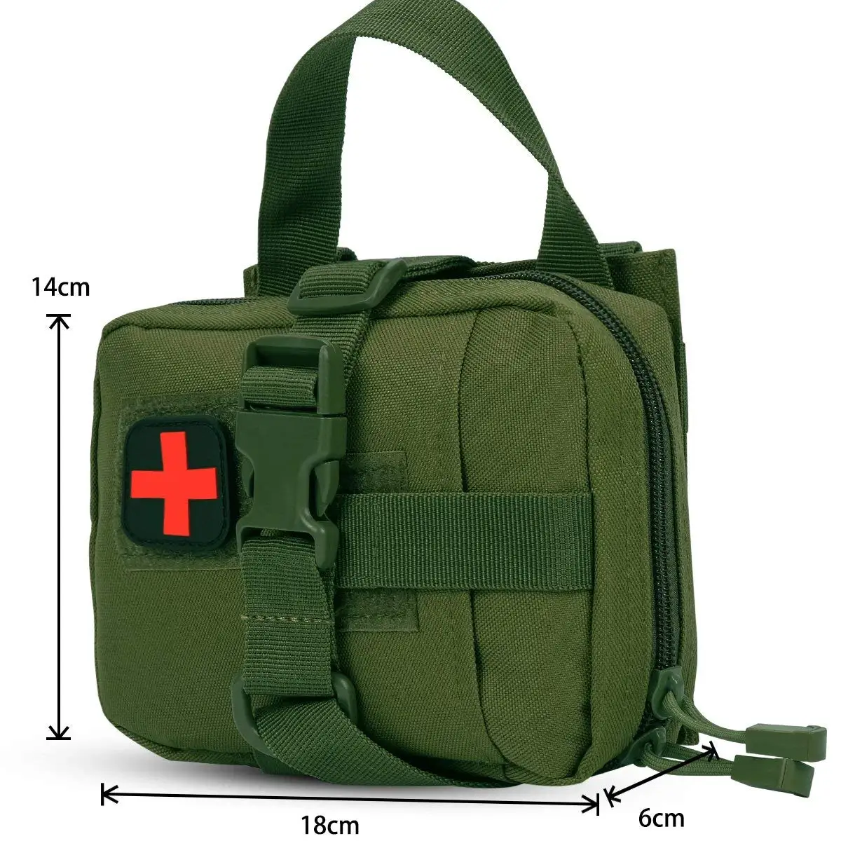 Медицинская сумка NylonTactical Molle для использования на открытом воздухе военная