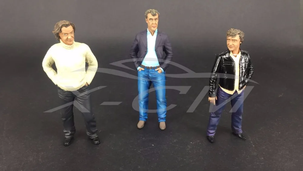 Resin Top Gear Figure Set 3 Figures Set 118 + SMALL GIFT!!!!in