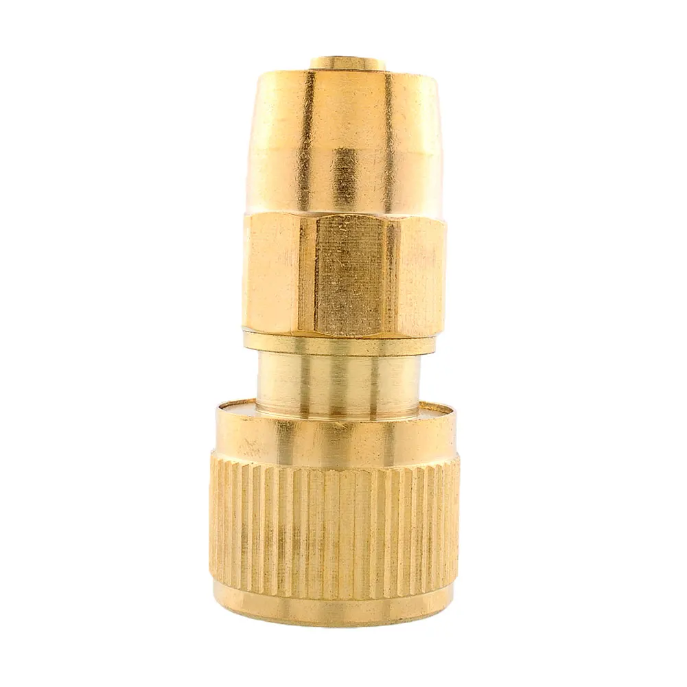 

Brass Garden Water Tube Pipe Fitting Tap Adaptor Retractable Hose Connector