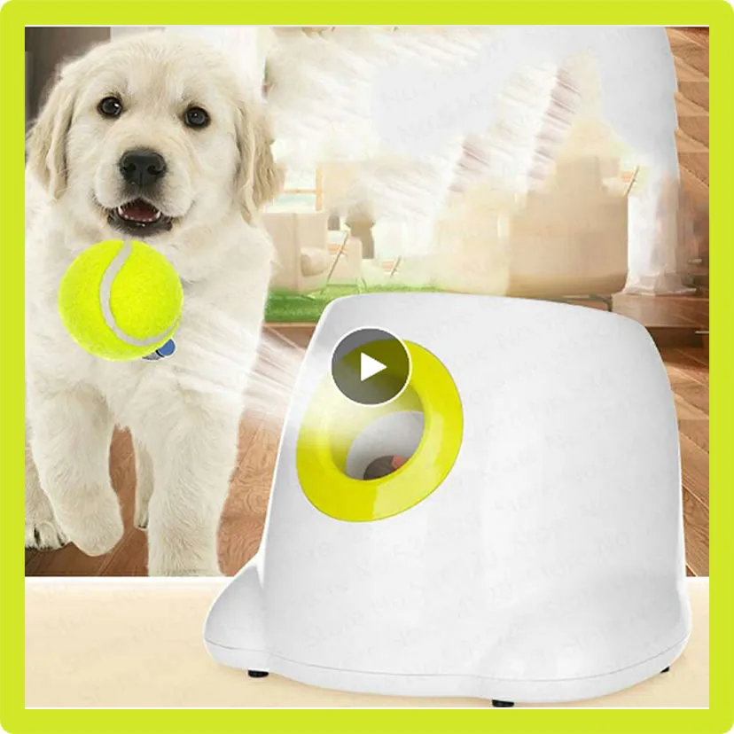 

Dogs Ball Launcher Catapult For DogLauncher Jumping Ball Toys Tennis Ball automatic dog ball thrower activation