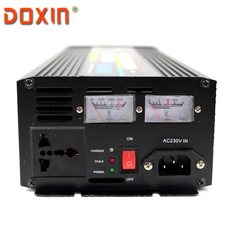 AC/DC/AC автомобильный инвертор 12V 220V 2500W Универсальная Система бесперебойного питания/источник бесперебойного питания UPS