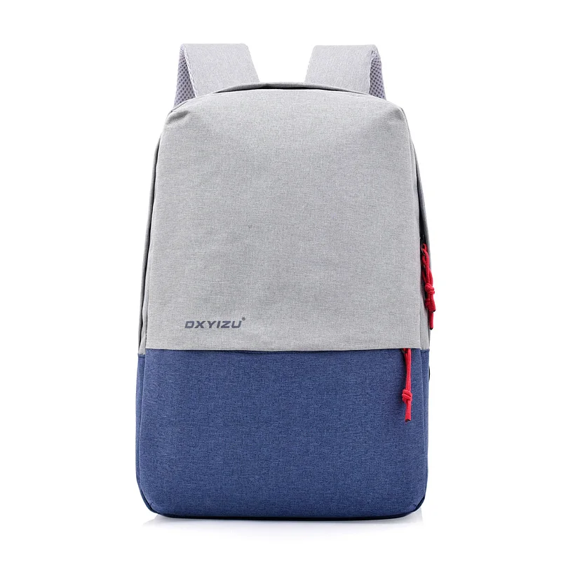 Мужской рюкзак с зарядкой от usb, сумки для ноутбука, сумки для студенток в стиле преппи, стильная женская школьная сумка для мальчиков, рюкзаки для путешествий, вместительные, унисекс - Цвет: Синий