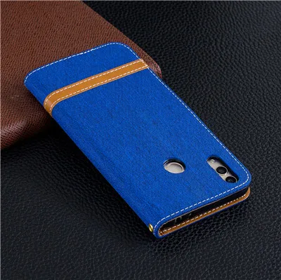Denim Leather Flip Case For Huawei Y5 Y6 Y9 2018 Y5 2017 Enjoy 8Plus Honor 8C 7X 7C 7A Magnet Card Slot Wallet Cover Case Coque (18)