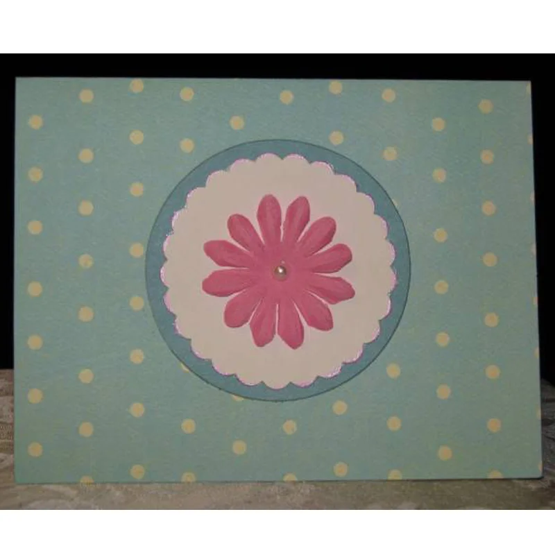 

circle flower Metal Cutting Dies Stencils For Scrapbooking Photo Album Decorative Embossing DIY Paper Craft Dies new products