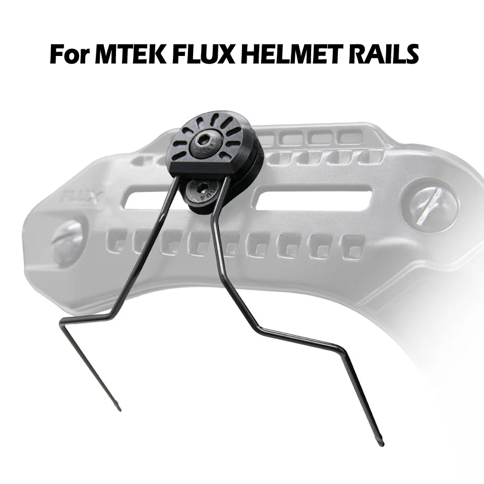 Наушники-вкладыши RAC Rails Adapter Attachment Kit Тактический адаптер для наушников для ARC Rail Adapter аксессуары для шлема Бесплатная доставка