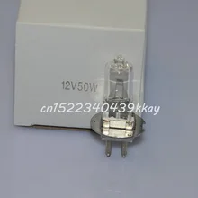 2 шт. замена лампы для OSRAM 64609HLX 12V50W PG22 офтальмологическая щелевая лампа галогеновая лампа микроскопический паз лампа