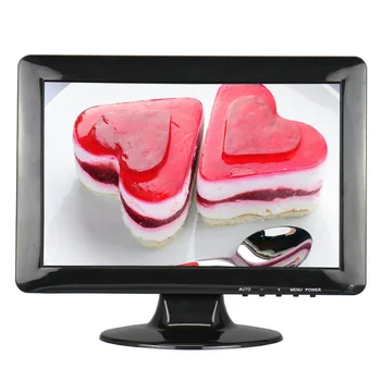 

12 Inch 1280*800 Wide POS Touch Screen Monitor High Brightness Resistive Touch Monitor Desktop Touch Monitor With HDMI VGA BNC