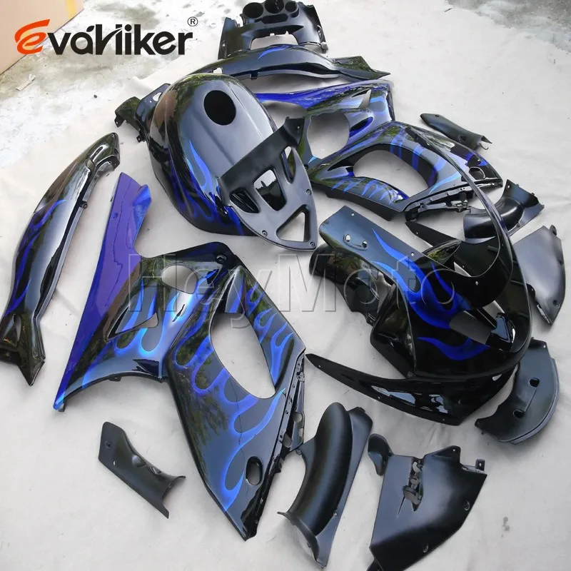 

ABS fairing for YZF600R 1997 1998 1999 2000 2001 2002 2003 2004 2005 2006 2007 blue flames motorcycle bodywork kit