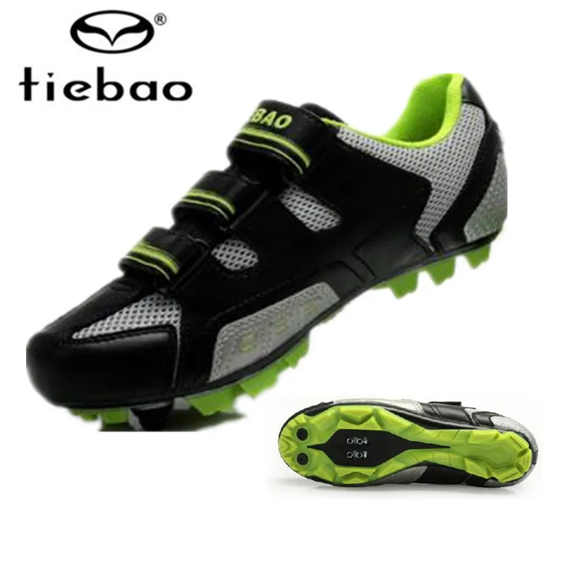 TIEBAO cycling shoes SPD cleats pedals Sapatilha Ciclismo Mtb men sneakers mountain bike self-locking Athletic Riding Sneakers