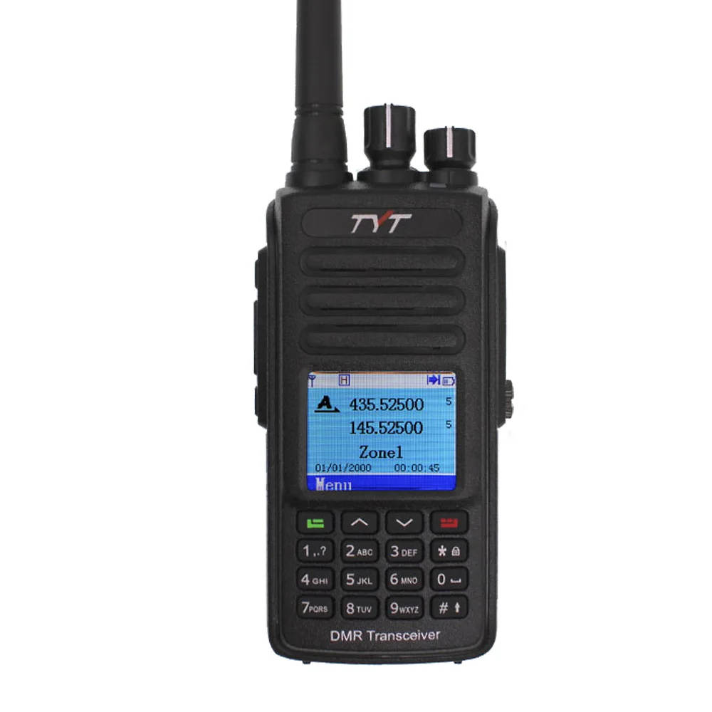 TYT MD UV390 DMR радиостанция 5 Вт 136 174 МГц и 400 480 рация 390 IP67 водонепроницаемая цифровая с