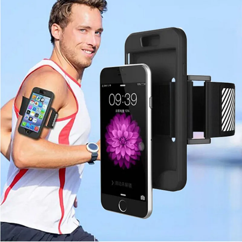 2 In 1 Sport Arm Band Cover For Iphone 6 6s Gym Workout Adjustable Running Hiking Arm Case For Iphone 6s Plus 6 Plus Accessories For Iphone For Iphone 6for Iphone 6s Aliexpress