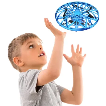

Infrared InductionSuspension Interactive Induction Anti-fall And Anti-collision MeshProtection Four-axis Aircraft Children'sToys