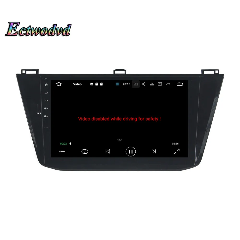 Sale Ectwodvd 4G RAM 32G ROM Octa Core Android 8.0/8.1 Car DVD for Volkswagen Tiguan 2016 2017 2018- Radio Stereo Play GPS Navigation 18