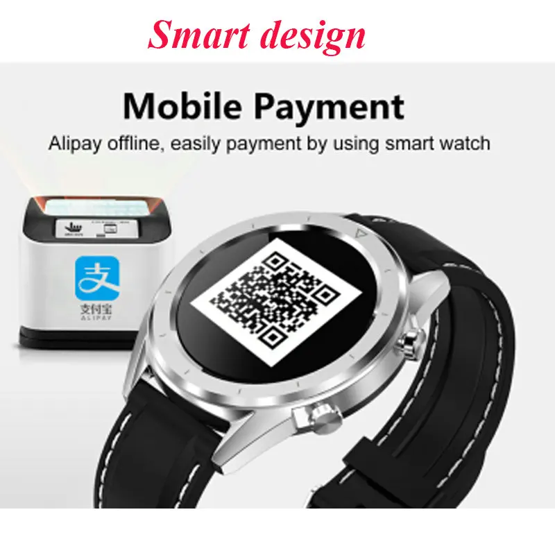 PPG+ вариабельности сердечного ритма smart band оплаты высота погода спортивные smart watch ip68 часы сердечный ритм измерять кровяное давление умный Браслет pk optimus