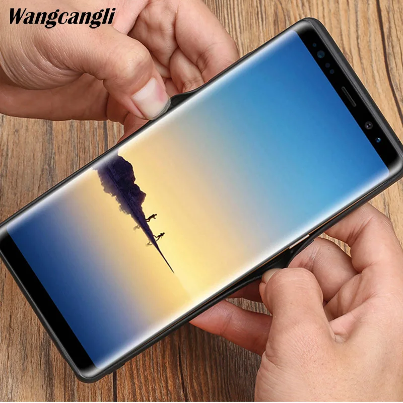 Wangcangli Бизнес верхний слой воловьей заказанный мобильный телефон полный Чехол