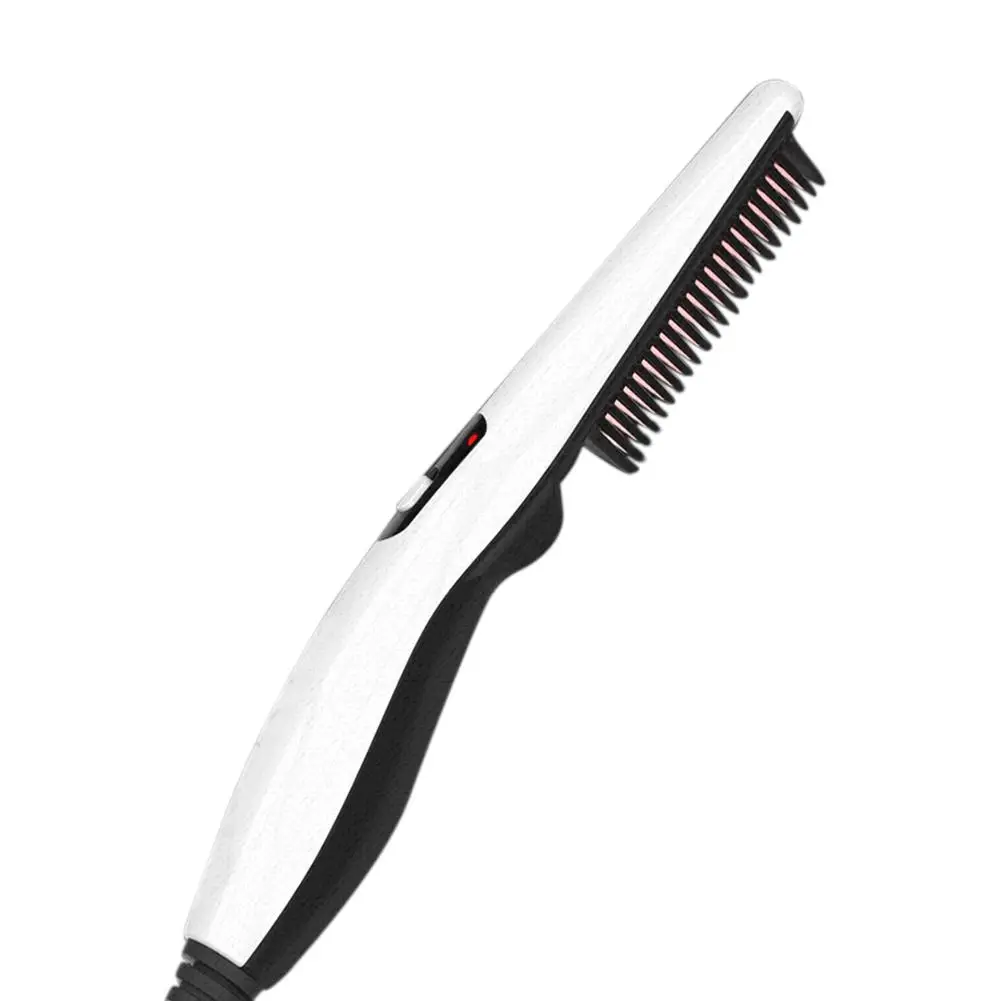 

Multifunctional Styling Comb Beard Straightener Hair Electric Hot Comb Straightening Curling Brush For Male And Female General