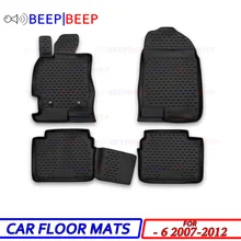 Для Mazda 6 2007-2012 автомобильные коврики ковры автомобильные коврики водонепроницаемый пылезащитный Стайлинг Защита интерьера