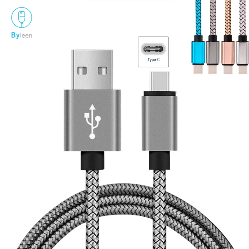 

Byleen 25/100 cm long USB 3.1 Type C Line for Xiaomi Mi5 Mi 6 X Mi5s Mi8 for Huawei P9 P10 P20 Lite Honor 10 Fast Charger Cord
