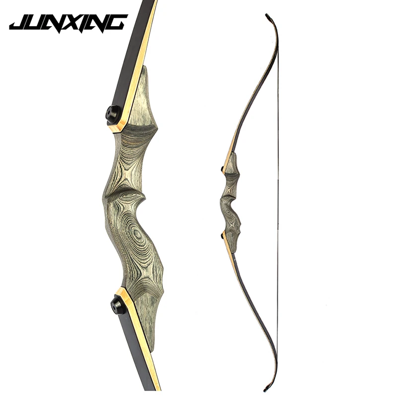 American Recurve Bow 30/35/40/45/50 LBS 58 inches with 15 inches Riser for Right Hand User Archery Bow Hunting Shooting American Recurve Bow 30/35/40/45/50 LBS 58 inches with 15 inches Riser for Right Hand User Archery Bow Hunting Shooting