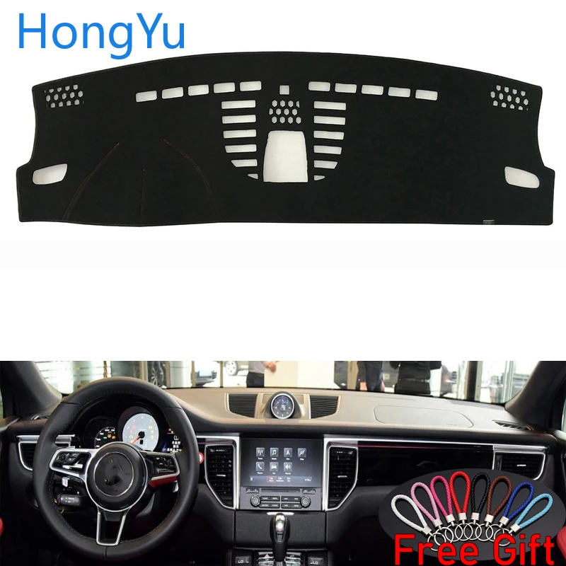 

For Porsche macan 2014 - 2018 Interior Accessories Auto Car Dashboard Cover Dash Mat Board Pad Carpet Dashmat Anti-UV Mats