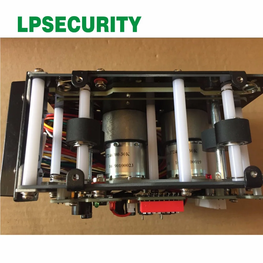 24VDC Dual motors Automati card recviving device /TTL electrical Card Collector for Automatic ticket management system