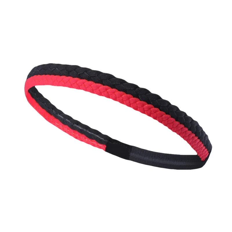 Фитнес Sweatbands футбол головные повязки для йоги анти-скольжения силиконовый гель спортивные головная повязка, аксессуары для волос Headwrap