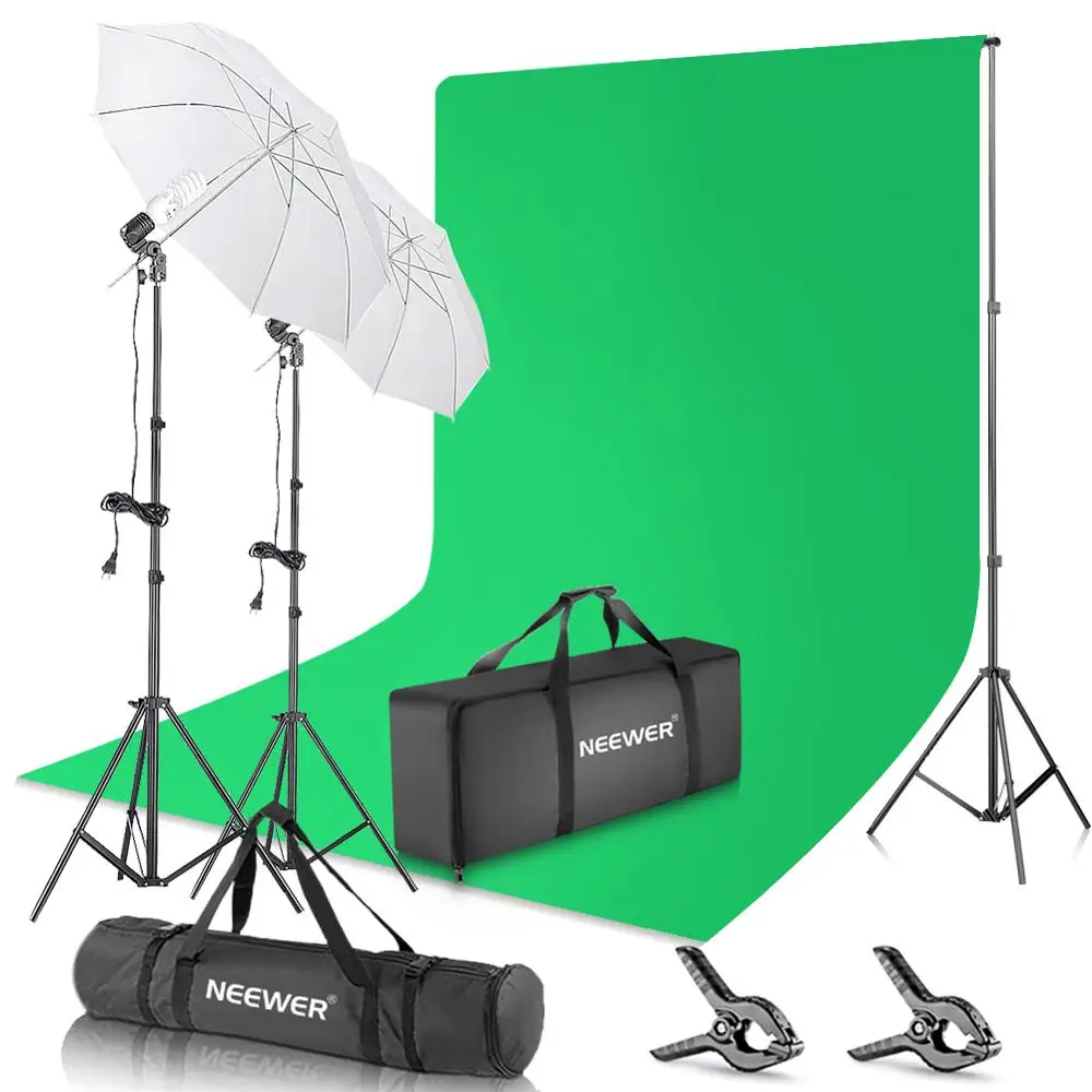 Neewer фон для фотосъемки 400 Вт 5500 к непрерывный зонтик студийный осветительный