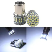 10 peças/lote lampada ba15s 50 led 1 polo varias núcleos 1156 p21w (vermelho, amarelo, branco