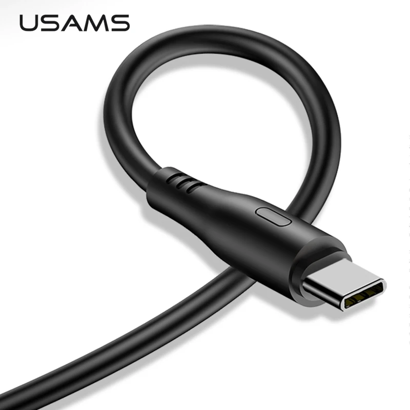 

USAMS USB C Cable Fast Charging For Huawei Mate 20 Pro USB Type C Data Cable for Xiaomi Mi 8 Oneplus 6T 6 5T USB C Charger Cord