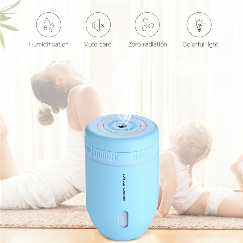 

TOLOYO 220ML Mini Humidifier Aroma Diffuser Air Humidifiers With Lamp Aromatherapy Diffuser Mist Maker umidificador difusor