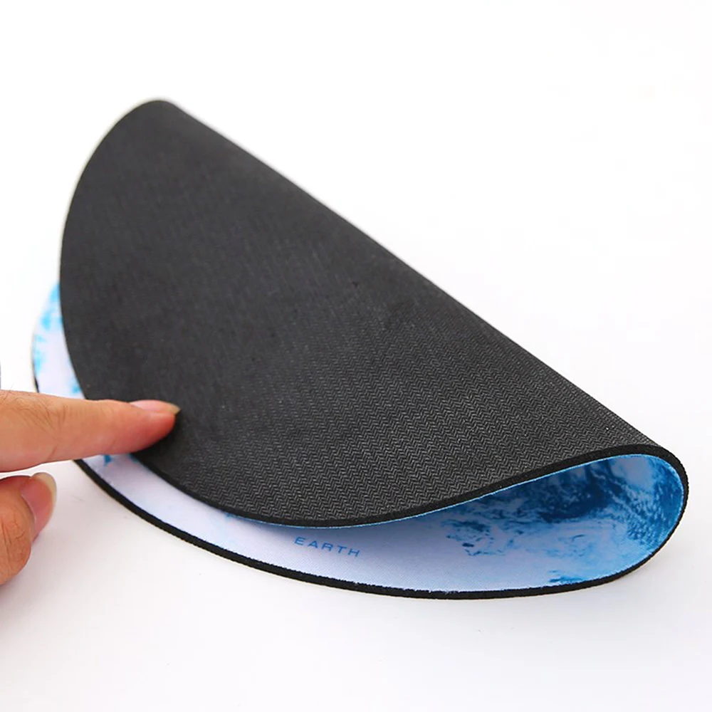 New Round Mouse Mice Pad Planet Computer Mouses Pads Accessory for Apple Laptop Dell