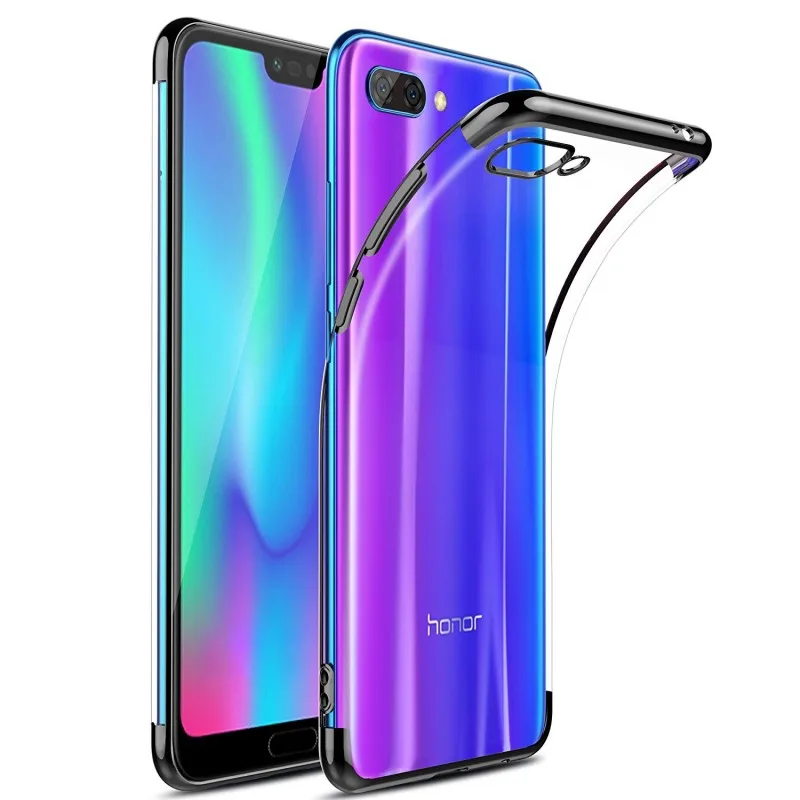 Plating Transparent Case For Huawei Honor10 9 8 Lite V10 V9 Honor 7X 8X Max 7C 8C Cover Silicone Case For Huawei Y7 Y6 Y5 Y9 Prime 2018 2017 2019  (14)