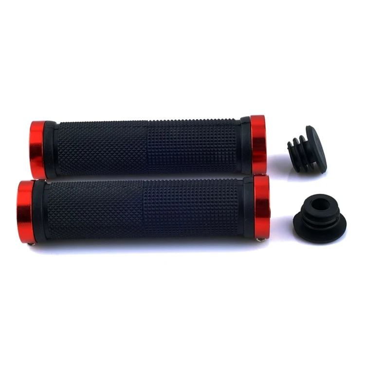Double Lock on Grip BMX MTB Mountain Bike Bicycle Cycling Handle Bar Handlebar