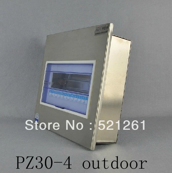 

PZ30 Electrical Metal Power Distribution Box switch box pz30-4 outdoor stainless steel box flush mount box