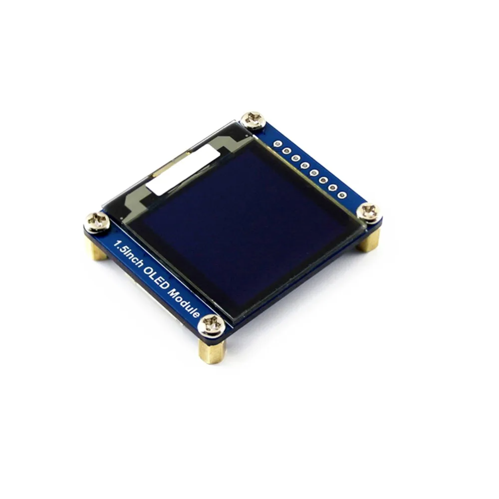 5 шт. 1 дюйма SPI I2C OLED дисплей белый SSD1327 128x128 ЖК экран 3 в для Arduino Raspberry Pi STEM32 16 серые